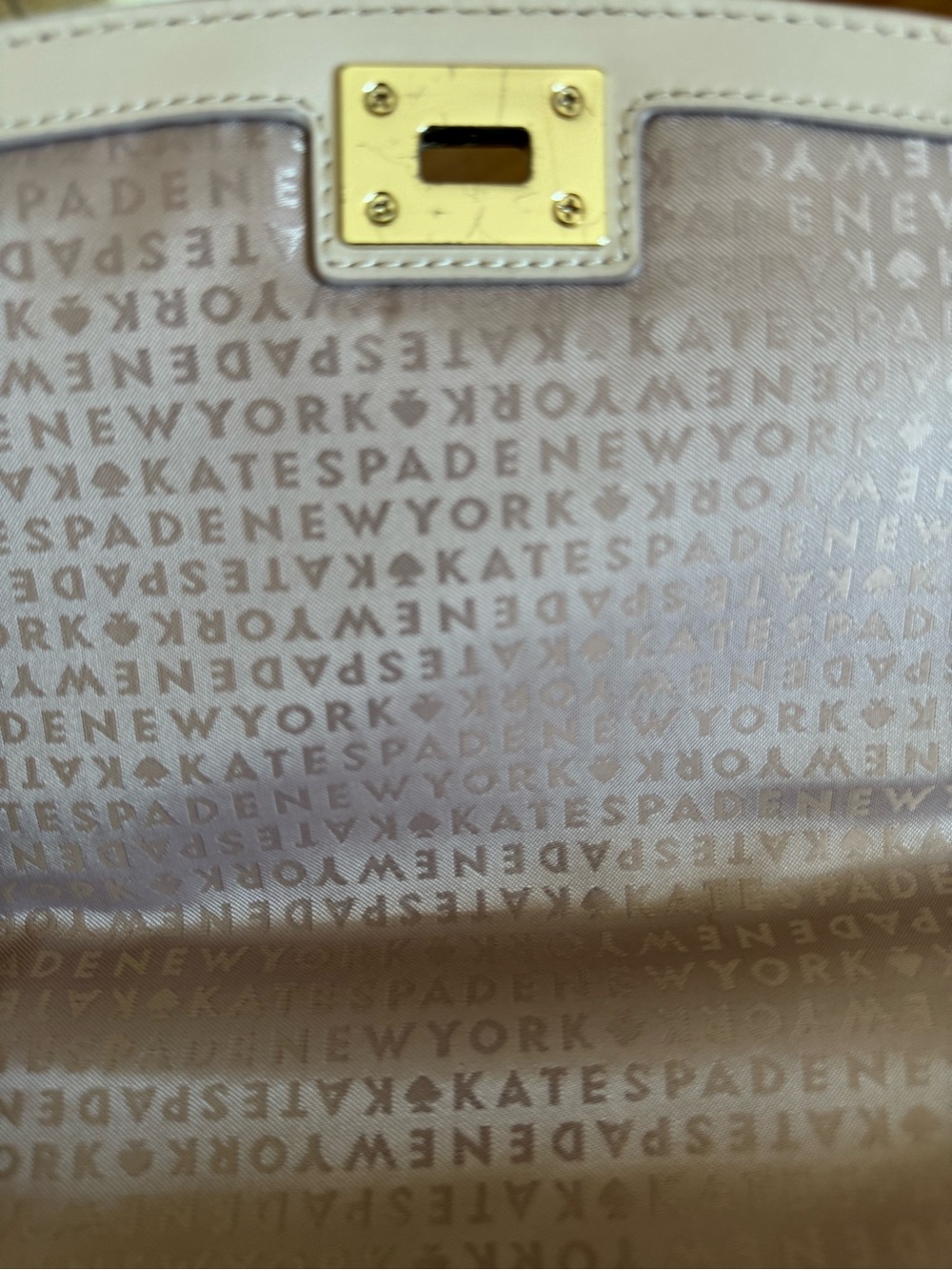 Kate Spade Serrano Place Pearl
Dorina Satchel - Warm Beige - (Used) - Picture 9 of 16